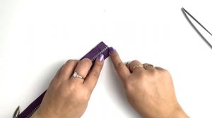 Укорачиваем молнию с низу