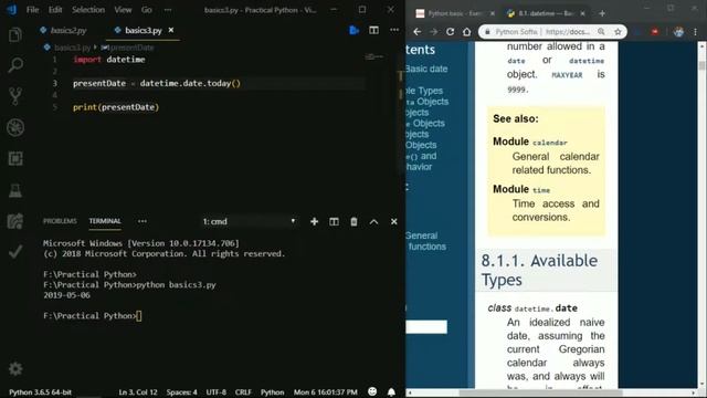 Practical Python Basics part 1 Question 3 смотреть онлайн