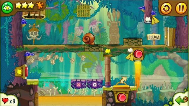 УЛИТКА БОБ 2. ВИДЕЛ ЖАБУ ФУТБОЛИСТА? УРОВНИ 3-11 - 3-15. ОСТРОВНАЯ ИСТОРИЯ / Snail Bob 2 смотреть онлайн