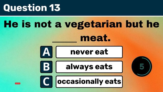 Present Simple Quiz। English Grammar Quiz। English Test | Can You Pass 25/25?