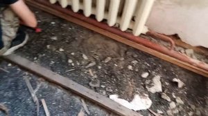 Замена полов Бюджетный вариант