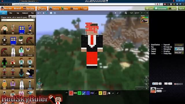 Minecraft: Nova Skin - How to Save/Apply your skin! [HD] смотреть онлайн