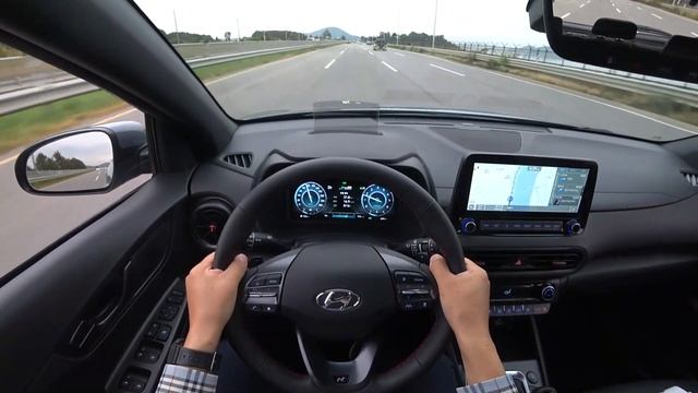 2021 Hyundai Kona N Line 1.6T-GDi AWD POV Test Drive