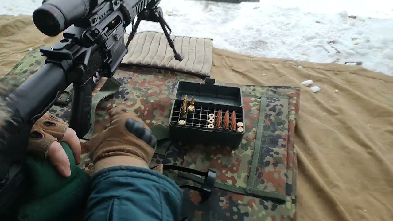 Первый отстрел ар10 солидами ниппель на 176 грейн смотреть онлайн