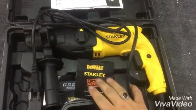 STANLEY SHR243K 780W SDS-Plus PHÖNAMATİK MATKAP KUTU AÇILIŞI Ve İnceleme #stanley