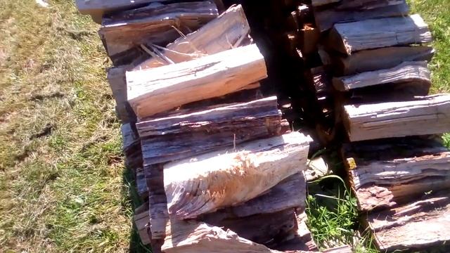 Firewood stacking setup and tree/shrub enclosure смотреть онлайн