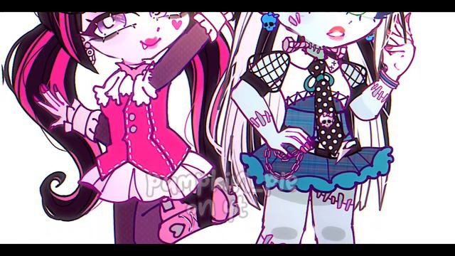 🌸❗️⚡️MONSTER MONSTER HIGH!!! // gacha club + art // pumpkin_pie ⚡️❗️🌸 смотреть онлайн