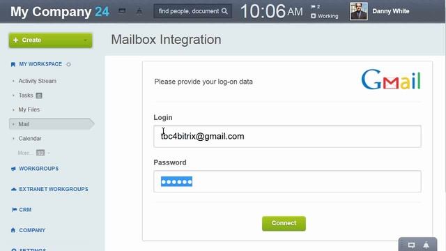 Personal Email in Bitrix24 смотреть онлайн