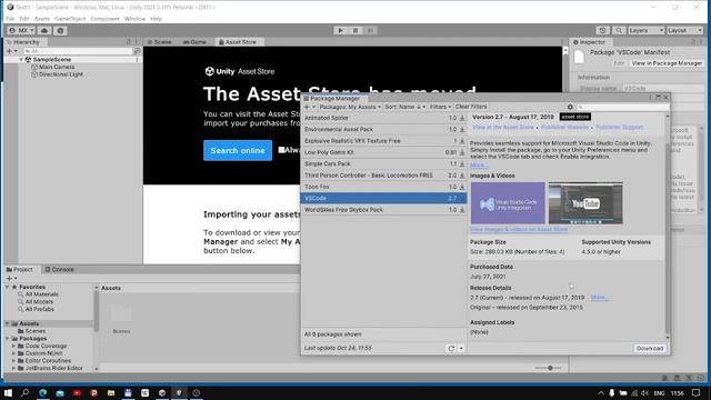 VS Code для Unity смотреть онлайн