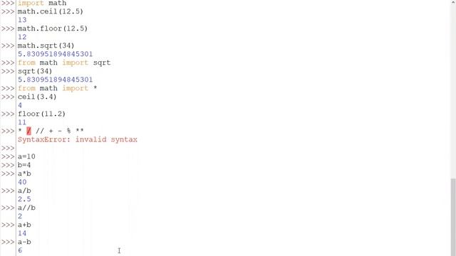 Programming in Python Lecture 2 Dated 02 Feb 2022 смотреть онлайн