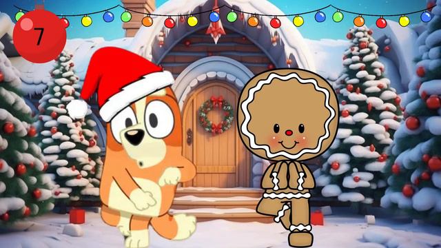 Bluey's Christmas Yoga Freeze Dance | Christmas Brain Break | Yoga for Kids | Just Dance смотреть онлайн
