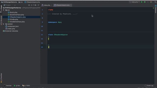 PHP Design Pattern - The Adaptor Pattern смотреть онлайн