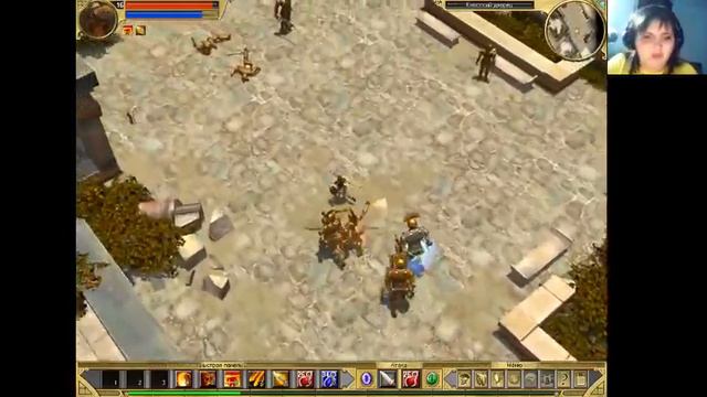 Играем в Titan Quest #7 Скотина рогатая 1 смотреть онлайн