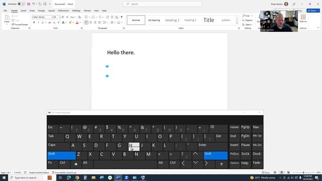 Windows Built In Onscreen Keyboard смотреть онлайн