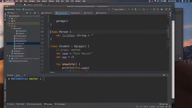 11 Kotlin → Visibility Modifiers Public, Private, Protected, Internal смотреть онлайн
