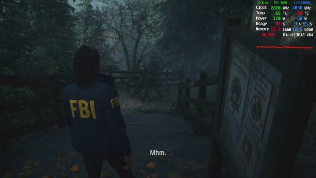 Alan Wake 2 | 4K HDR Visuals | RTX 4090M - Performance Test