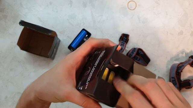 Налобный фонарь YT-875, NF-611 с AliExpress обзор смотреть онлайн
