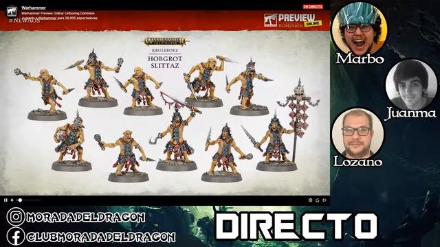 DIRECTO AVANCE Caja DOMINION | Warhammer Age of Sigmar смотреть онлайн