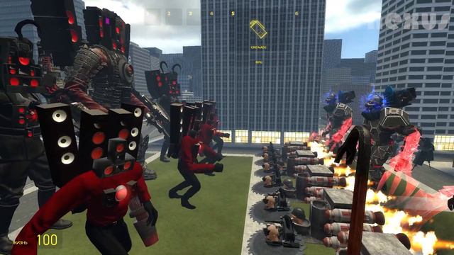 EVOLUTION OF NEW UPGRADED TITAN SPEAKERMAN VS ALL SKIBIDI TOILET BOSSES In Garry's Mod! смотреть онлайн