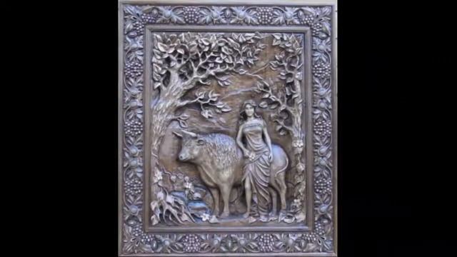 Необычные резные картины из дерева Александра Пентешина. смотреть онлайн