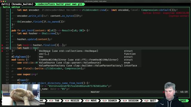 Building Git from Scratch with Rust - write-tree part 4 смотреть онлайн