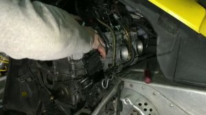 Снять двигатель со снегохода BRP Summit 800