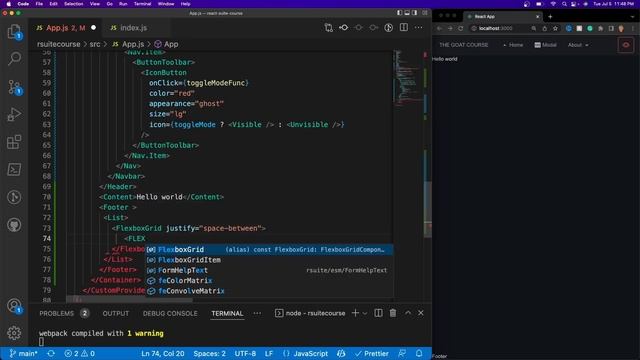React Suite Course #6 | Container & Layout смотреть онлайн