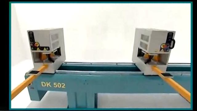 Yilmaz DK 502 - двухголовочный сварочный станок. смотреть онлайн