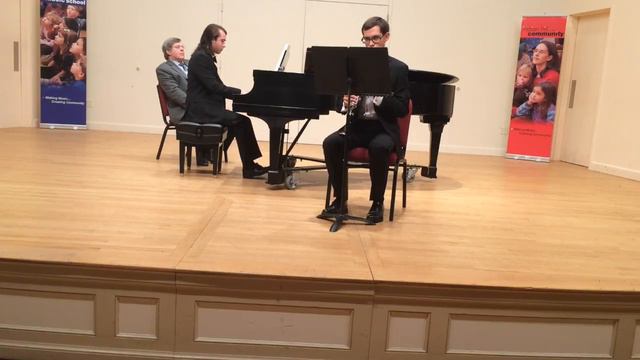 7) Brahms - Sonata in F Minor, Op. 120, No. 1 on Clarinet accompanied by Bailey смотреть онлайн