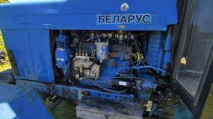 Работа МТЗ-80 с топливным насосом УТН-4 И НД-21