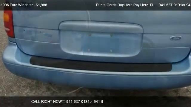 1996 Ford Windstar - for sale in Punta Gorda, FL 33950 смотреть онлайн