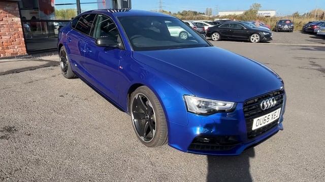 2015 65 AUDI A5 SPORTBACK 2.0TDI BLACK EDITION SEPANG BLUE смотреть онлайн