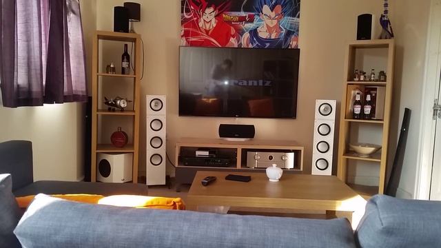 Kef q500 Marantz SR6009 ARCAM CD62 24 BIT DAC смотреть онлайн