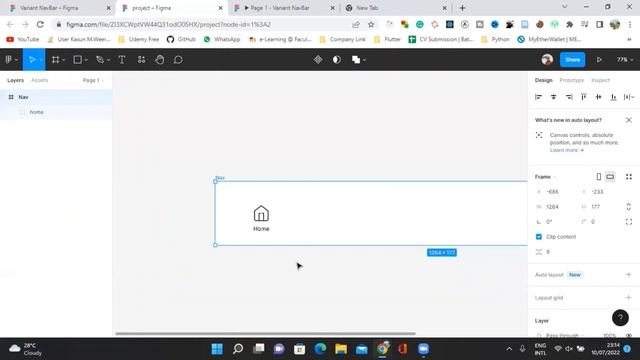 How to Create Navigation bar in Figma using Variants | UI UX Design | Episode 04 | EduLIFE Solution смотреть онлайн