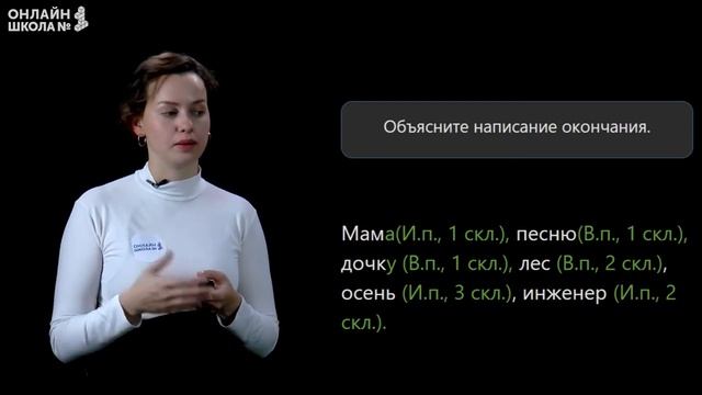 Правописание окончаний существительных. Видеоурок 14.1. Русский язык 4 класс смотреть онлайн
