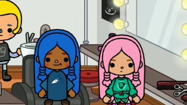 •|Сходила в парикмахерскую//испортили волосы//тока бока|• ^ Toka Life World ^ смотреть онлайн