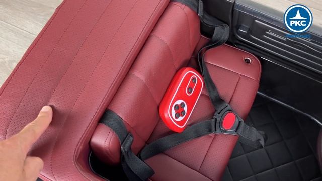 Coche Eléctrico para niños Audi retro Horch Granate y Negro смотреть онлайн