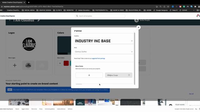How To Add Fonts in Adobe Creative Cloud Express смотреть онлайн