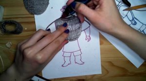 3D PEN | BOGATUR DOBRYNYA NIKITICH | КАК НАРИСОВАТЬ БОГАТЫРЯ ДОБРЫНЮ НИКИТИЧА | ТРИ БОГАТЫРЯ | 2019