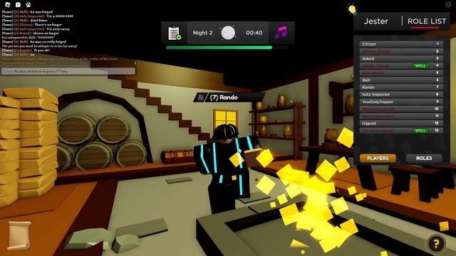 Rainbow Mode Jester Gameplay | Bloxston Mystery смотреть онлайн