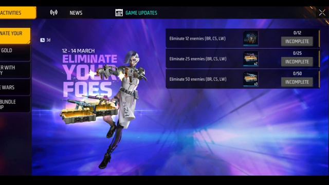 Free Fire Break Dancer Bundle Return 