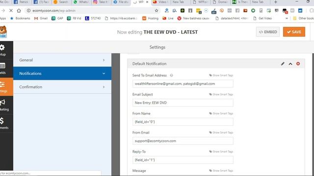 WPFORM Contact Form Not Sending Email Notifications смотреть онлайн