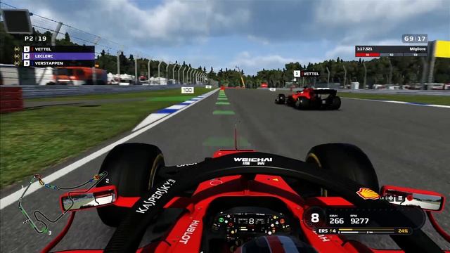 F1 2019 - Facciamo Charles Leclerc Campione del Mondo #10: 25% della gara di Hokenheim (29) смотреть онлайн