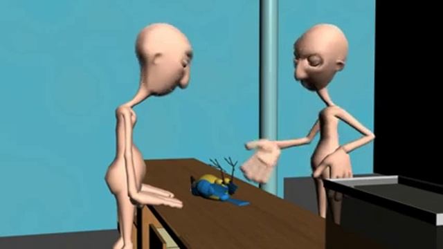 FireAza's 3D project "Dead Parrot" смотреть онлайн