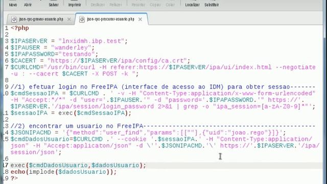 Procurar usuário no IDM com JSON RPC via FreeIPA смотреть онлайн