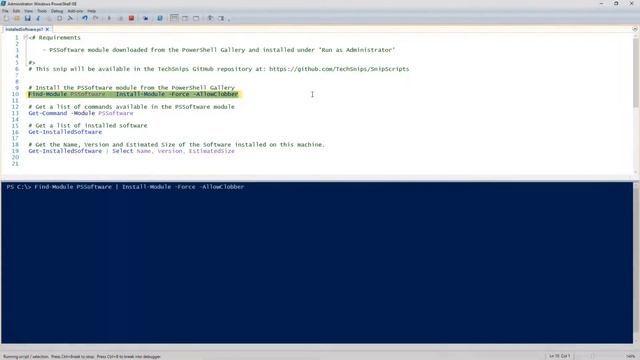 How to Find Installed Software With PowerShell смотреть онлайн