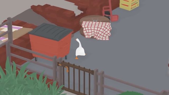 ГУСЬ ВЫСТУПАЕТ ПЕРЕД ЛЮДЬМИ Володя в Не названнная игра про гуся | Untitled Goose Game | Гусь гейм смотреть онлайн