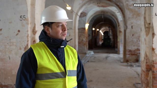 Продолжается благоустройство и реставрация объектов Даугавпилсской крепости смотреть онлайн