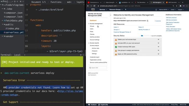 AWS Serisi: PHP ile Serverless / Sunucusuz Uygulamalar ve AWS Lambda смотреть онлайн