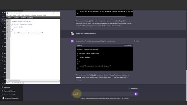 ChatGPT + 3ds Max — Use it as an assistant смотреть онлайн